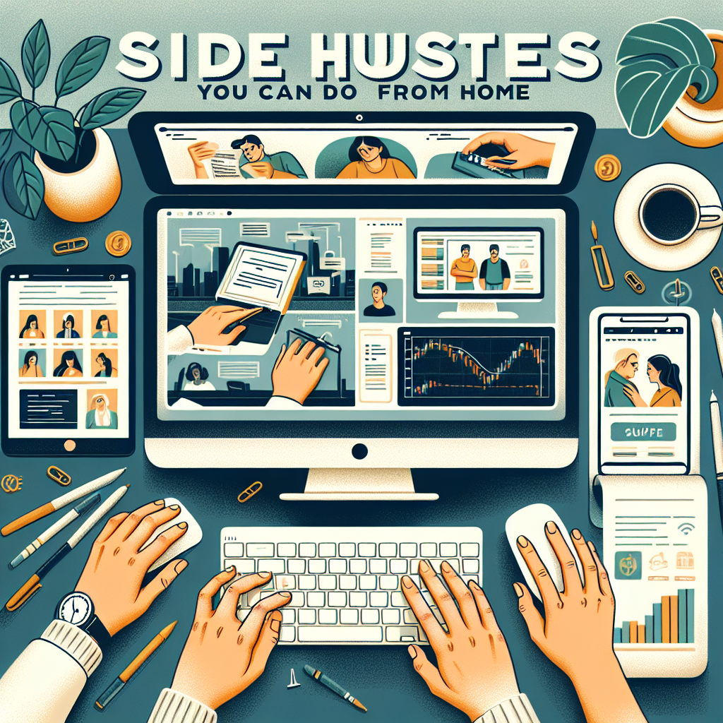 Side Hustles You Can Do from Home